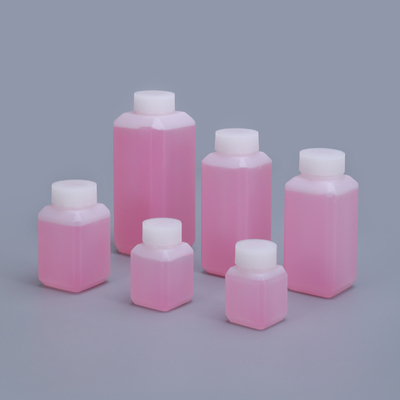 kopen Schroefdeksel 125 ml reactiefles Chemische vloeibare plastics laboratoriumflessen online vervaardiging