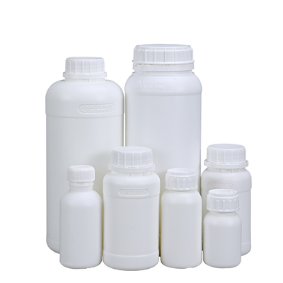 kopen HDPE-plastic materiaal ronde gefluoreerde fles voor wasmiddel OEM/ODM online vervaardiging