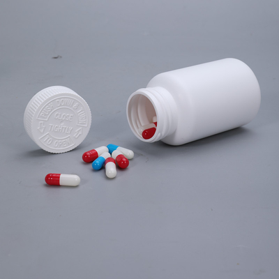 kopen Industriële ronde fles Vitamine capsule Plastic fles met schroefdop voor geneeskunde online vervaardiging