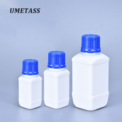 kopen Vierkante witte HDPE-flessen van laboratoriumplastic Reagentia Chemische opslag 60 ml-250 ml online vervaardiging