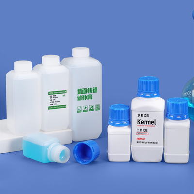 kopen HDPE-translucent plastic chemisch reagensfles Laboratoriale plastic containers 1L online vervaardiging
