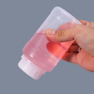 kopen 250 ml ronde chemische opslagcontainer met luchtdichte afdichting en doorzichtig PP-materiaal online vervaardiging