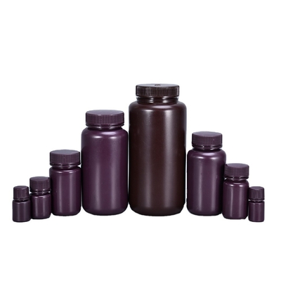 kopen Gepersonaliseerd logo 250 ml breed mond plastic helder reagens fles schroef dop voor geneeskunde online vervaardiging