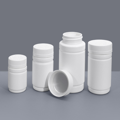 kopen Dikke 60 ml-225 ml witte Hdpe-plastiekpillenflessen met schroefdeksel en dop online vervaardiging