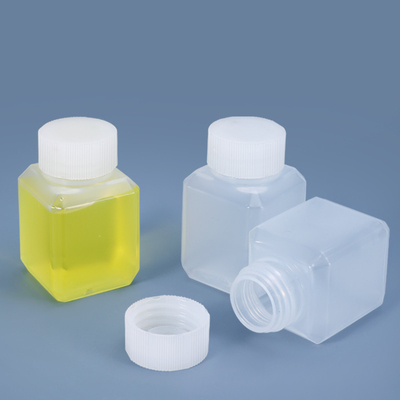 kopen Schroefkap Biologische Hdpe Plastic Reagent Flessen Chemische oplosmiddelen 125 ml online vervaardiging