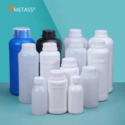kopen HDPE Plastic Type 100ml 250ml 500ml 1000ml Vloeibare meststof chemische reagensfles online vervaardiging