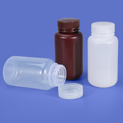 kopen Hoogtemperatuurbestendige HDPE/PP laboratoriumfles met breed mondje met aangepaste ondersteuning online vervaardiging