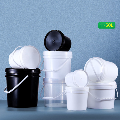 kopen Silk Screen Printing Ronde PP Gallon Plastic Buckets Met Deksels Handle Capaciteit 1-20L online vervaardiging