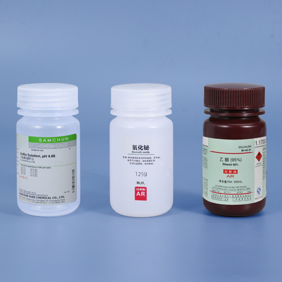kopen PP breedmond plastic container 125 ml reagensfles voor laboratorium chemische vloeistofmonster online vervaardiging
