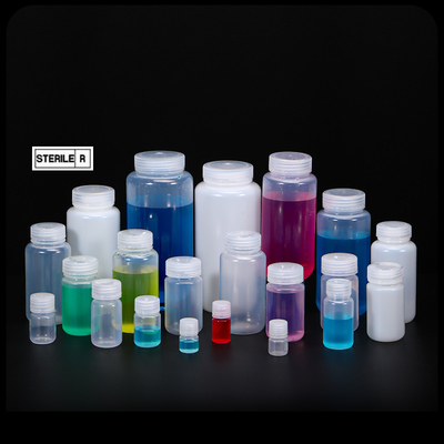 kopen Transparent laboratorium PP plastic biologisch klein reagens fles breed mond online vervaardiging