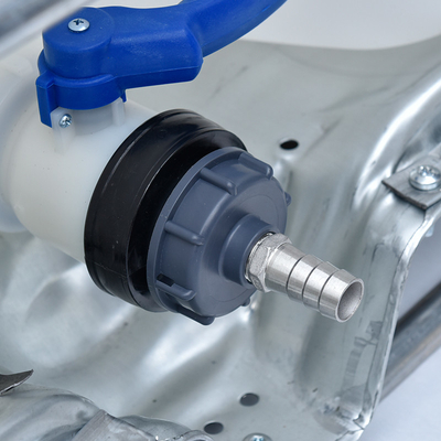 kopen Vermindering van PVC-plastic camlock-fittings voor snelle koppeling IBC-watertankklepassemblage online vervaardiging