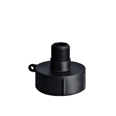 kopen 1 inch adapter connector voor IBC tank klep montage en duurzame zwarte verbinding online vervaardiging