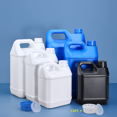 kopen 1L HDPE Jerry Can Barrel Plastic Gallon Bucket 40% PCR voor Adblue Chemical Liquid Dish Soap online vervaardiging