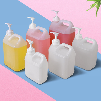 kopen Vierkante handgeperste pomp lotion crème container vloeibare zeep plastic fles voor shampoo online vervaardiging