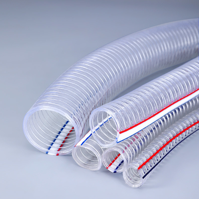 kopen Waterzuigende PVC staaldraadversterkte slang met verschillende specificaties Lengte 100m online vervaardiging