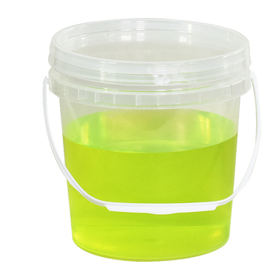 kopen Industriële verfverpakking 2,5 liter wit helder plastic emmers met deksel online vervaardiging