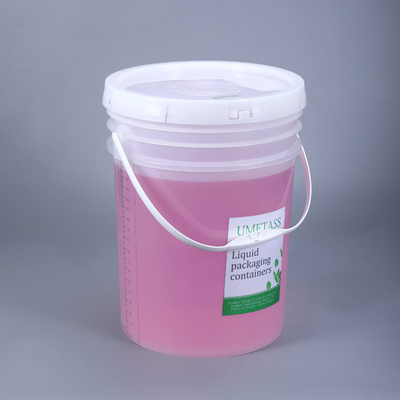 kopen Voedselopslag met UMETASS 5 Gallon Doorzichtige Plastic Bucket Print Silk Screen Printing online vervaardiging
