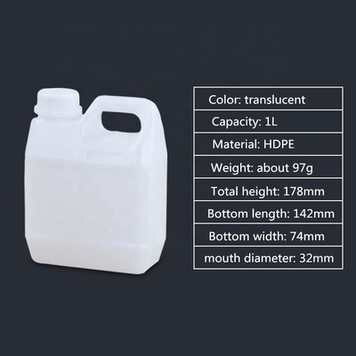 kopen Voedingsmiddelen Custom Bucket 1L 5 Liter Plastic Jerry Can voor Chemical online vervaardiging