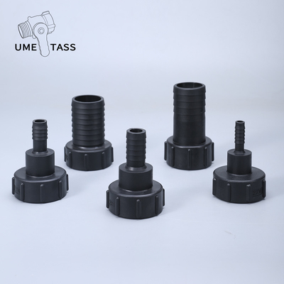 kopen ODM Ronde kop Plastic Valve Accessories IBC Fitting Grof draad Adapter Connector online vervaardiging