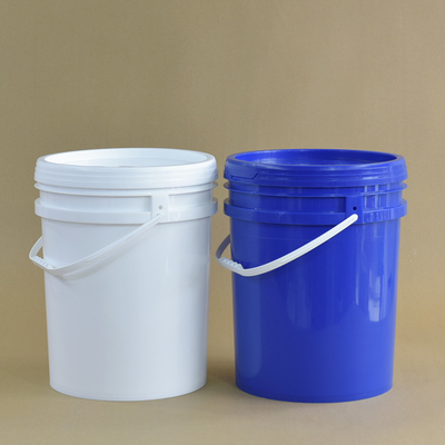kopen 25L plastic emmer met deksel en handvat voor wateropslag en opslag van industriële vloeistoffen online vervaardiging