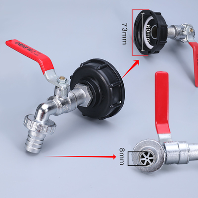 kopen Verminderende adapter koppeling S60x6 draad tot 1/2 
