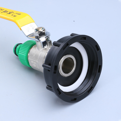 kopen Tuinwaterconnectoren Messing kraanadapter voor IBC tank klep online vervaardiging