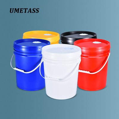 kopen Voorbeeld 18L chemische grote plastic wateremmer met deksel en handvat online vervaardiging