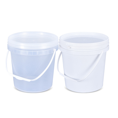 kopen 3L gerecycled helder verf PP plastic emmer en aanvaardbaar klant logo aanvaarding online vervaardiging