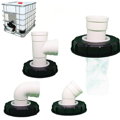 kopen Voorbeeld Aanpassing IBC Tank Elbow Pipe Fitting en onderdelen Sanitair Fittings 24,5cm online vervaardiging