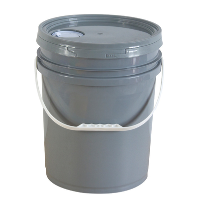 kopen Ronde 5 gallon 20 liter plastic PP emmer met spout deksel handvat voor water verf olie online vervaardiging