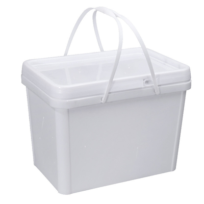 kopen 1.5L-25L Vierkant rechthoekig PP-emmer met deksel voor zijde-scherm / warmteoverdruk online vervaardiging