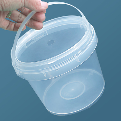 kopen Persoonlijke kleur 1L plastic emmer met deksel voor het bewaren en conserveren van zwarte peper saus online vervaardiging