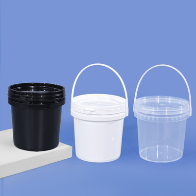 kopen 2L warmteoverdracht Print Plastic White Home Bier Water Bucket met deksels Handle Honing online vervaardiging