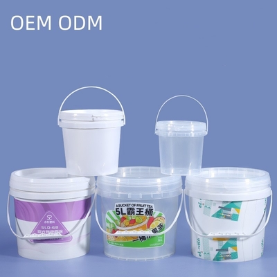 kopen 20L 5 Gallon 20KG Plastic Bucket Dikke voedselkwaliteit PP emmer voor verf motor olie lijm online vervaardiging