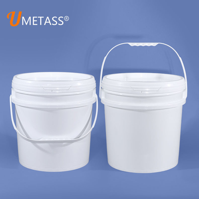 kopen Voedingswaarde opslag 15L 4 gallon plastic emmer met vierkant vorm en plat afvoer deksel online vervaardiging