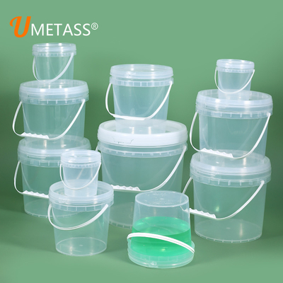 kopen Duurzame 500 ml 1L 2L 4L 5L 6L Ronde vorm Plastic Ice Bucket Coolers voor KTV Bar Party online vervaardiging