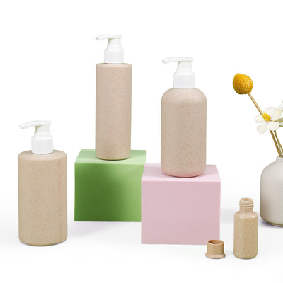 kopen 100 ml-500 ml recyclebare lotion shampoo dispensers met pomp en korpsmateriaal van tarwe stro online vervaardiging