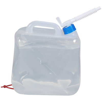 kopen Opvouwbare doorzichtige waterzak 20L voor campingtoerusting PVC buiten vierkante container online vervaardiging