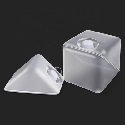 kopen Translucent vouwbaar opvouwbaar drinkwaterdrager Vierkantig 5/10/15/20L voor wandelen online vervaardiging