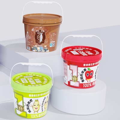 kopen Verdikte PP 5 Gallon Plastic Buckets White Bucket 500ml ODM online vervaardiging