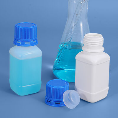 kopen 100ml Square Plastic Laboratory Polylab Reagent Bottle For Scientific Experiment ODM online vervaardiging