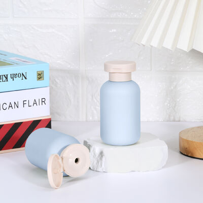 kopen Luxe Groen Blauw Roze 100~500 ml Minisize Cosmetische Huidverzorging Shampoo Conditioner Body Lotion Squeeze Reisfles met Flip Top Cap online vervaardiging