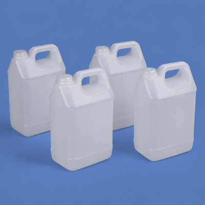 kopen 5L Food Grade PE Plastic Jerry Can met Whale Mouth Cap en Handle Packaging Can voor water Liquor Sauce Chemical Liquid Storage Gebruik online vervaardiging