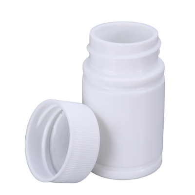 Leeg Plastic wit medicijnfles voor capsuleopslag Verpakking 20 ml per voedselkwaliteit