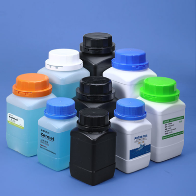 Andere chemische 500 ml flessen met HDPE-plasticmateriaal en schroefdempende doppen