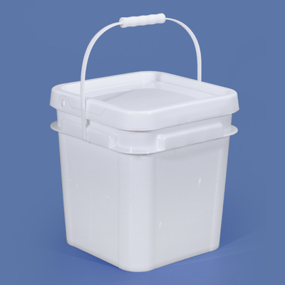 Op maat gemaakte vierkante plastic emmer met deksel voor koelkast
