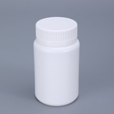 SCREW CAP 100 ml witte HDPE-flessen van kunststof voor calciumcapsules voor levensmiddelen