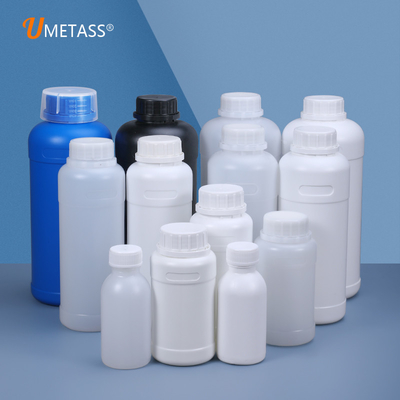 HDPE-verpakking 1 liter 500 ml fles Vloeibare meststof Plastic Chemical Custom Cylinder Container