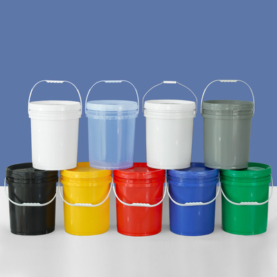 10L manipulatiebestendige container voor verfverdunner smeermiddel met voorzien handvat en deksel
