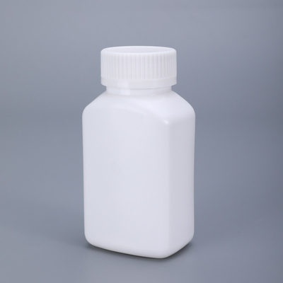 Biologisch afbreekbare vierkante farmaceutische fles voor pillen met een capaciteit van 170 ml